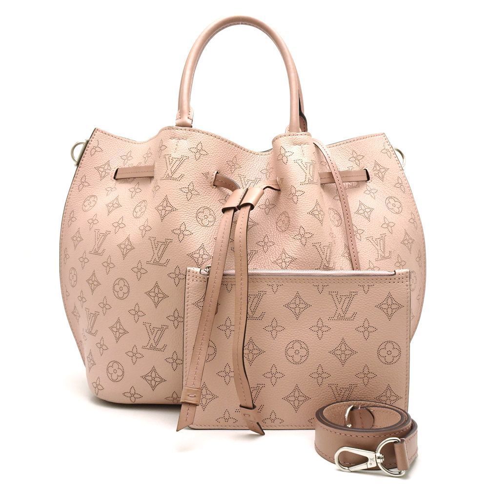 Louis Vuitton Mahina Girolatta Magnolia 2WAY Bag Pink